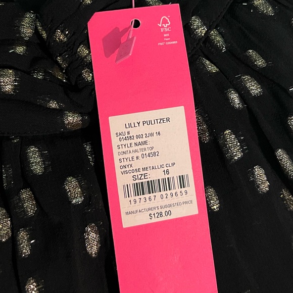 Lilly Pulitzer Donita Halter Top - Picture 2 of 7